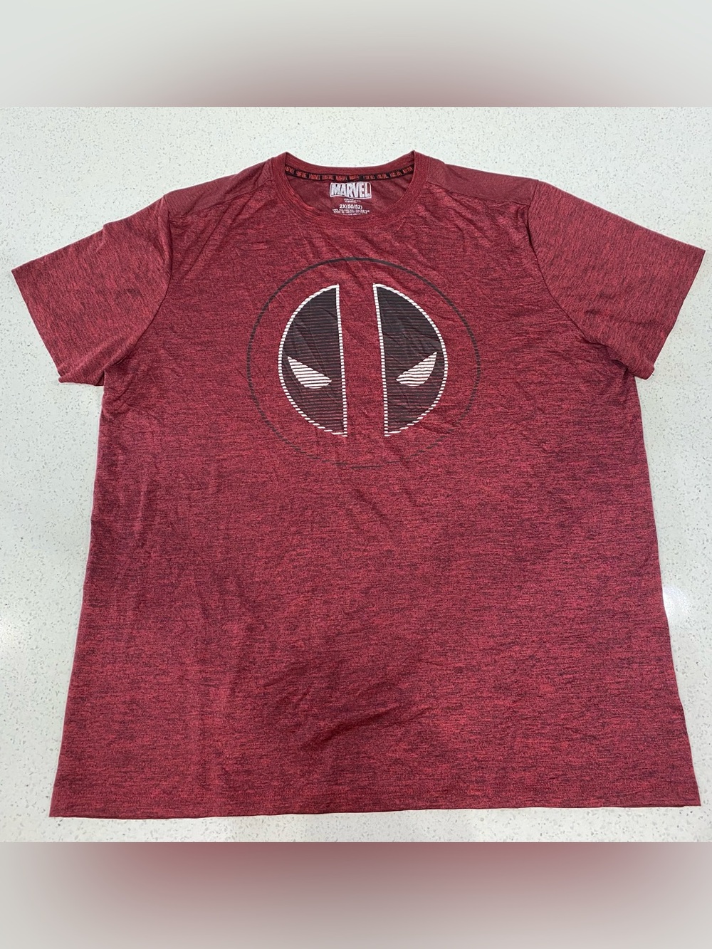 Marvel Red Deadpool Graphic Tee